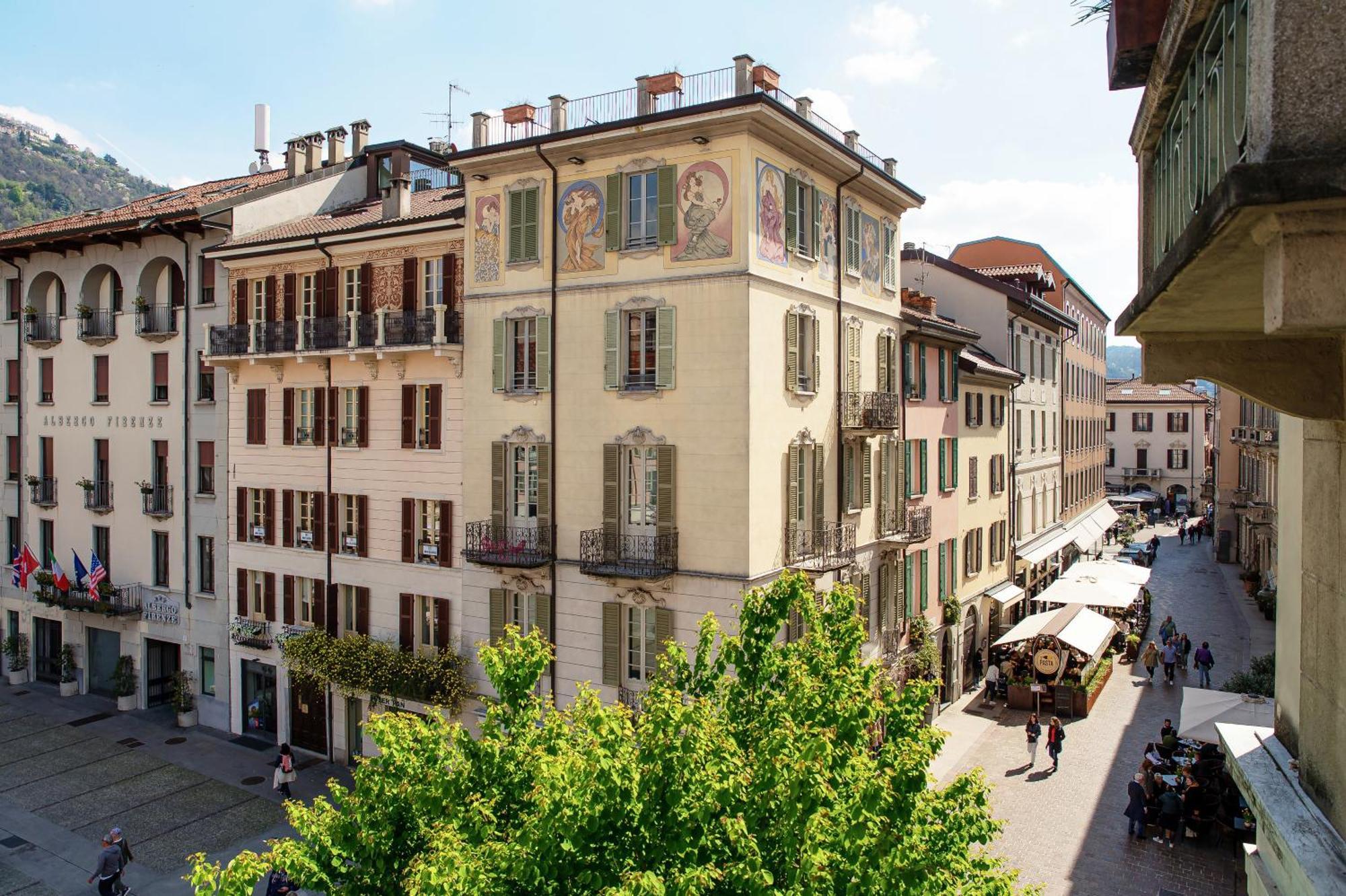 Апартаменты Fitzgerald Building - The House Of Travelers Комо Экстерьер фото